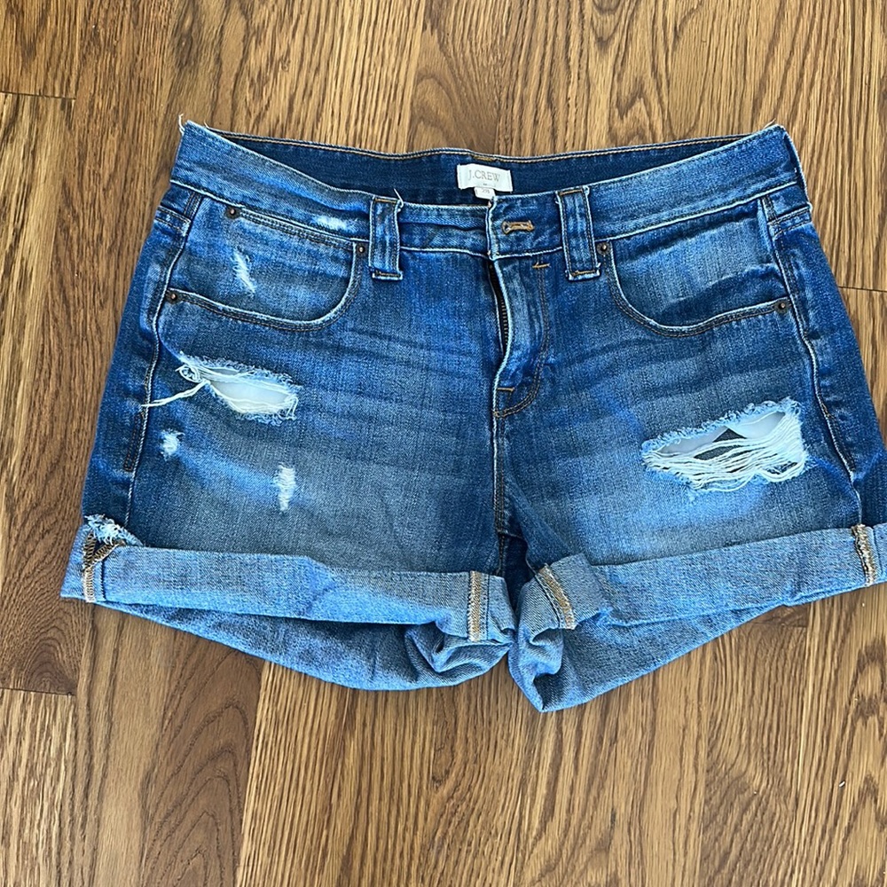 Jean shorts j crew